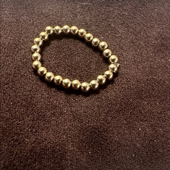 Jewelry - Gold Beaded Stretch Ring